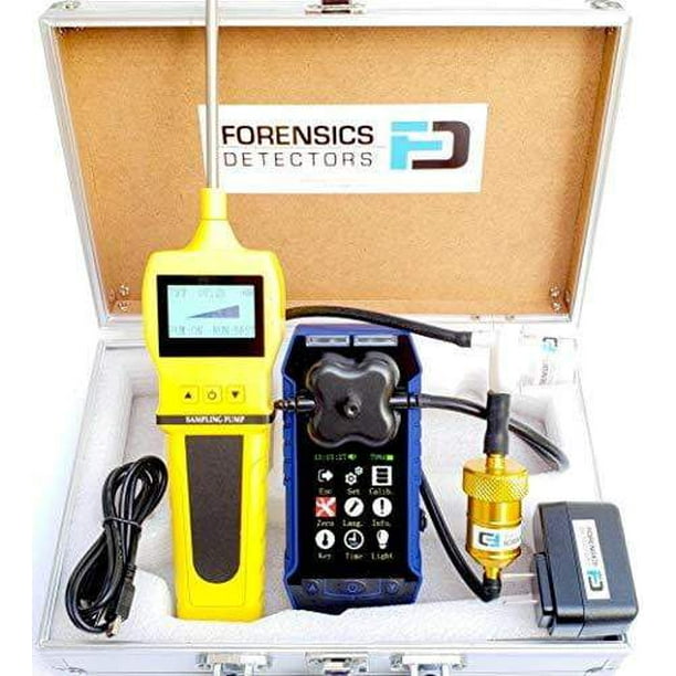 Gas Sampling Pump by FORENSICS 500cc/min Flow rate: 0.5LPM USB Recharge | Stainless Steel Probe Strong ABS Made for Gas Detectors & Meters Gas Sampling Pump by FORENSICS 500cc/min Flow rate: 0.5LPM USB Recharge | Stainless Steel Probe Strong ABS Made for Gas Detectors & Meters